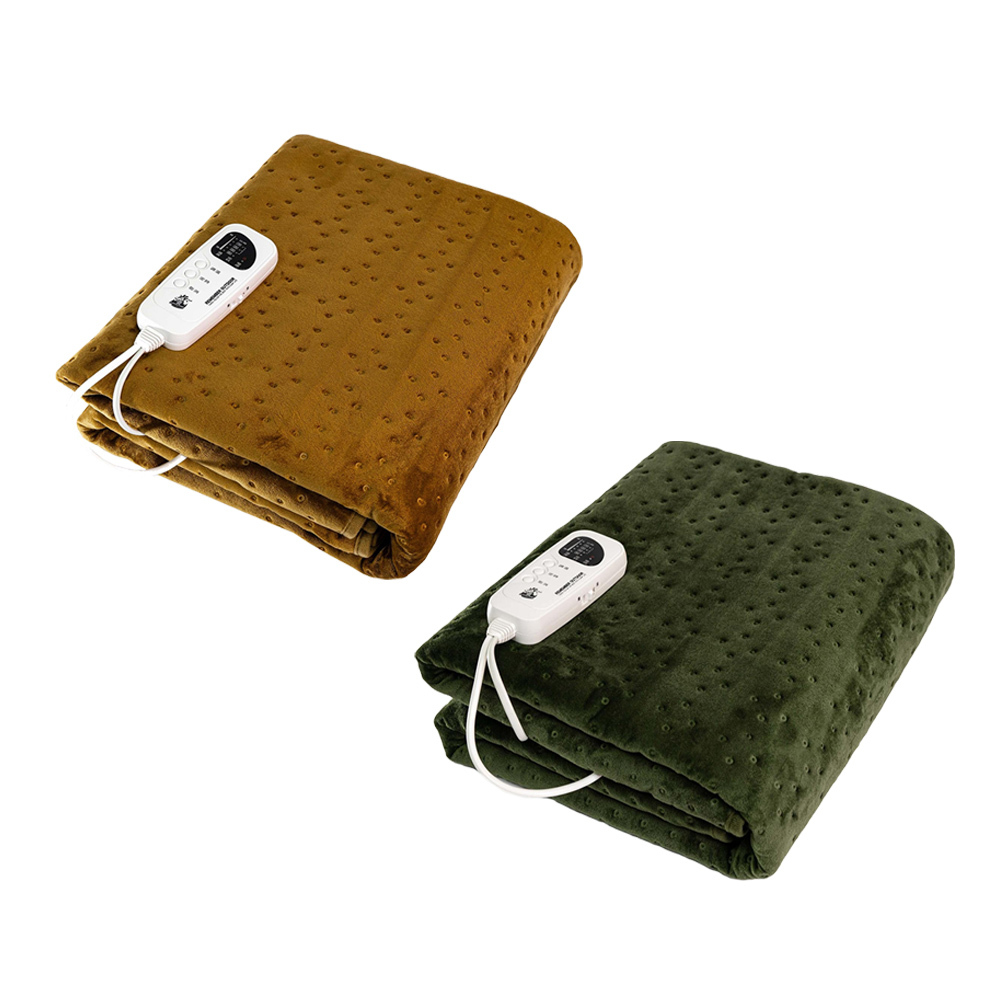 樂活不露 雙人超聲波電熱毯