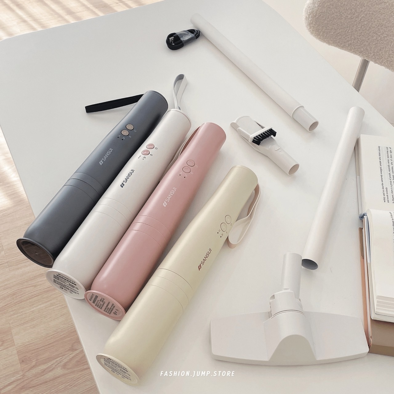 SANSUI 山水｜輕淨吸無線吸塵器 塵蟎吸塵器 輕巧吸塵器