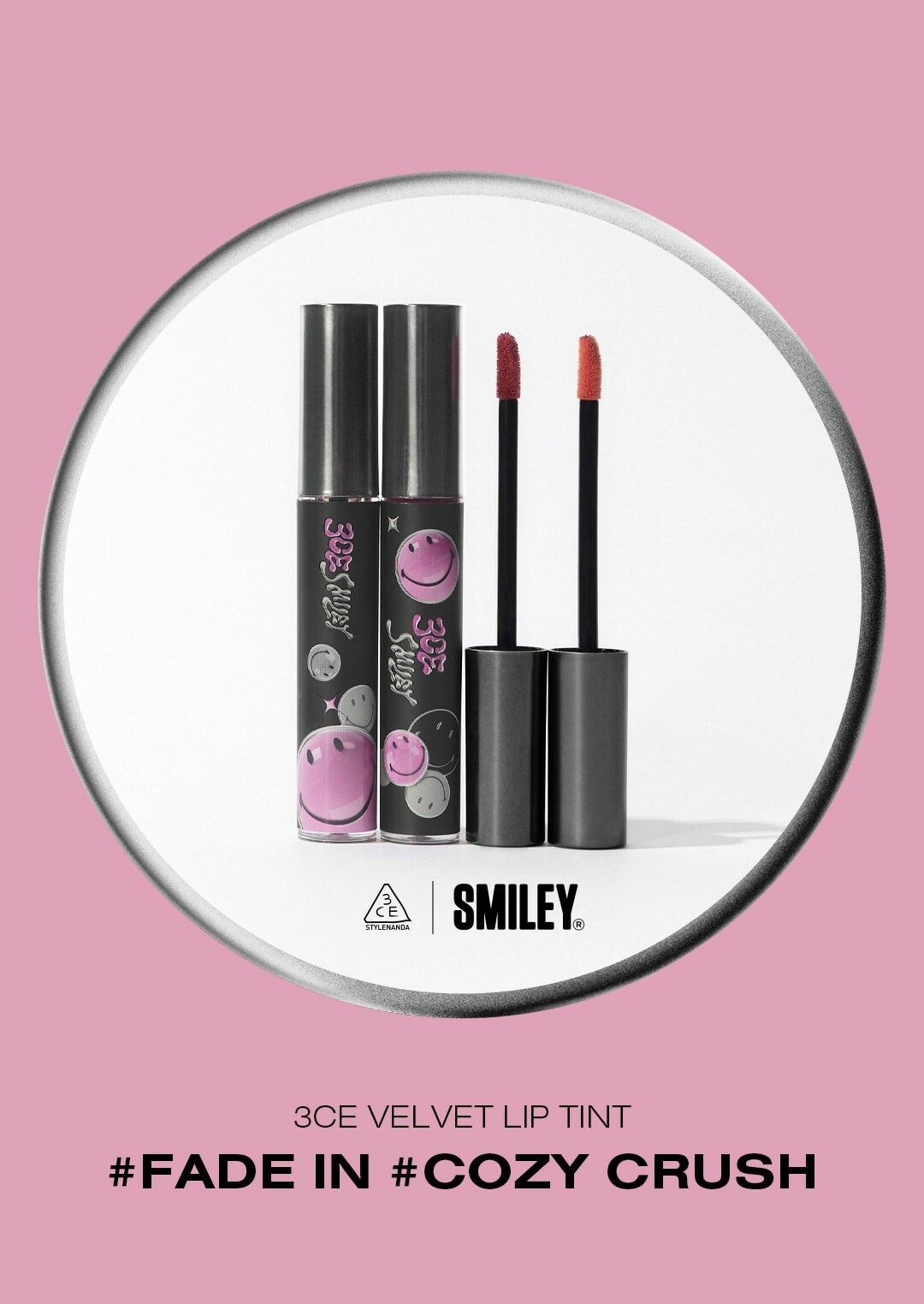 3CE Smiley Velvet Lip Tint