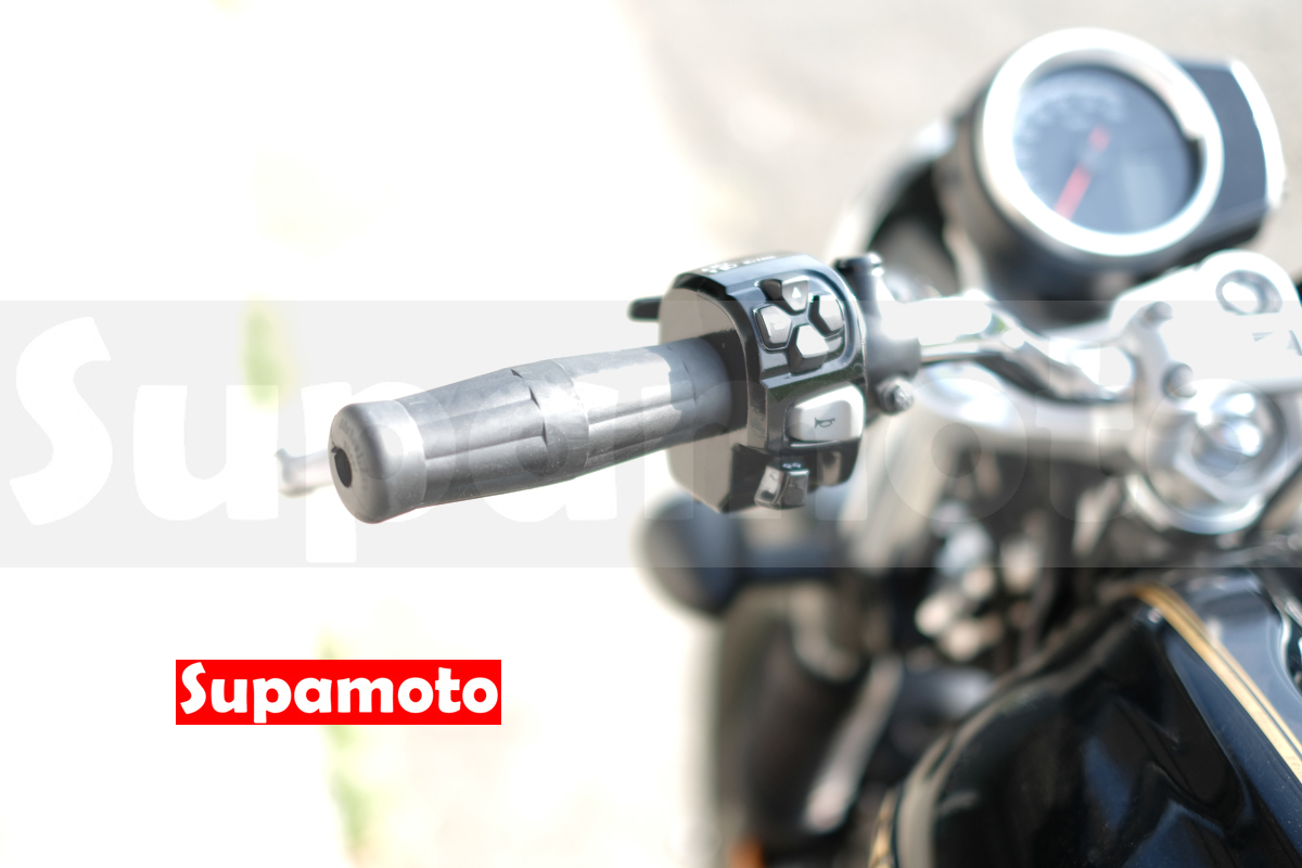 -Supamoto- 握把套 P 可樂 握把 橡膠 咖啡 通用 改裝 復古 把套 檔車 CB350 CT125 白色
