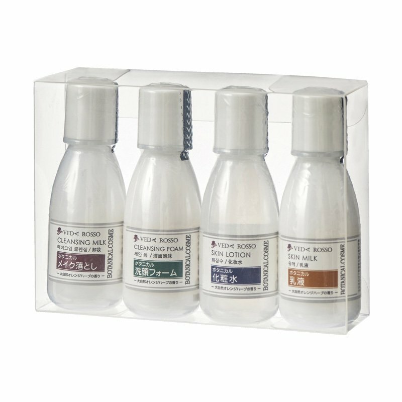 FFID - VEDA ROSSO【旅行裝】面部護理套裝 12ml（卸妝/洗面乳/護膚液/乳液）(平行進口)