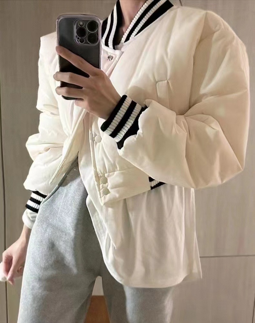 尼龍鋪棉棒球外套*2色