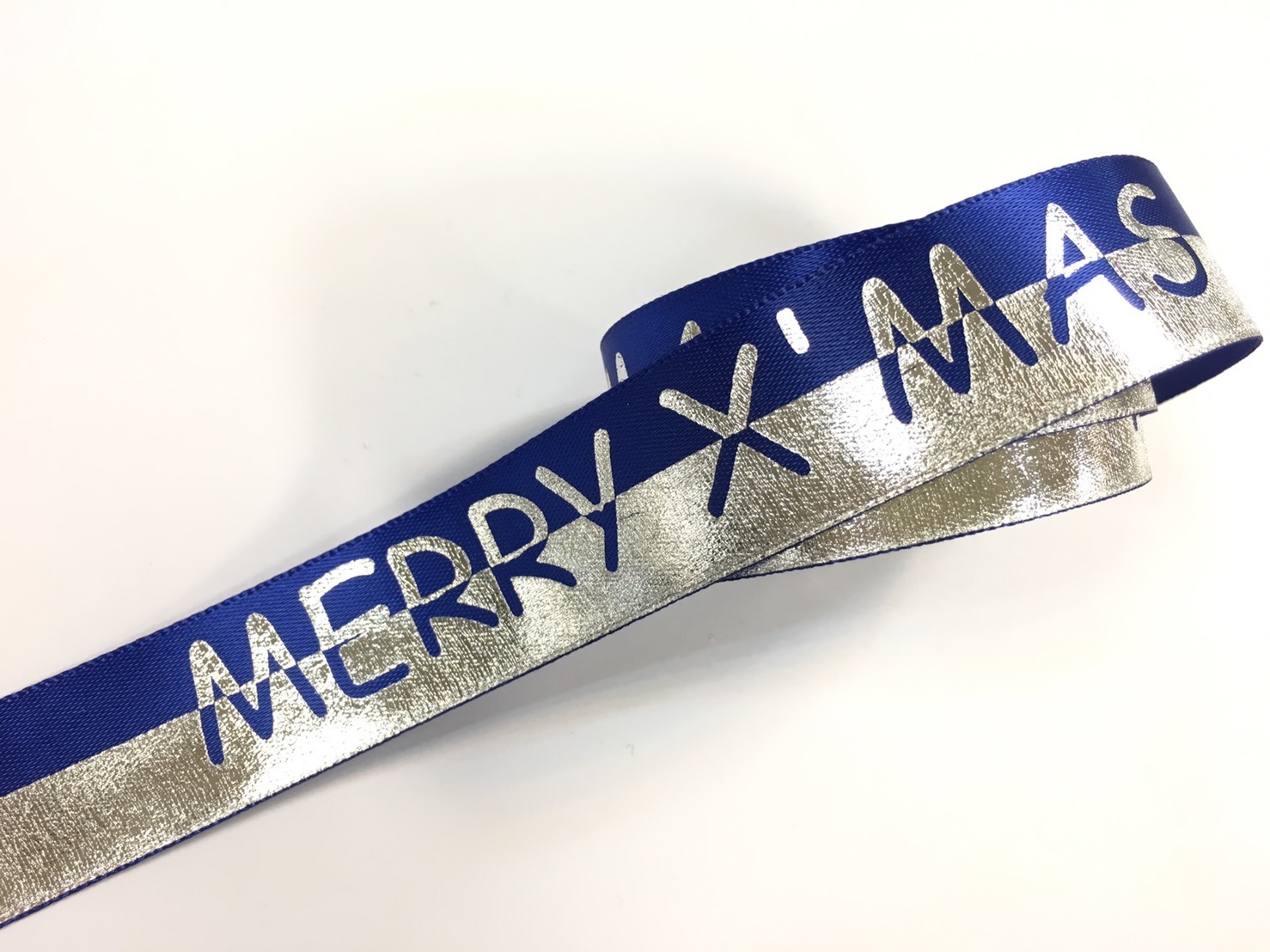 雙色反白聖誕/單緞面/22mm