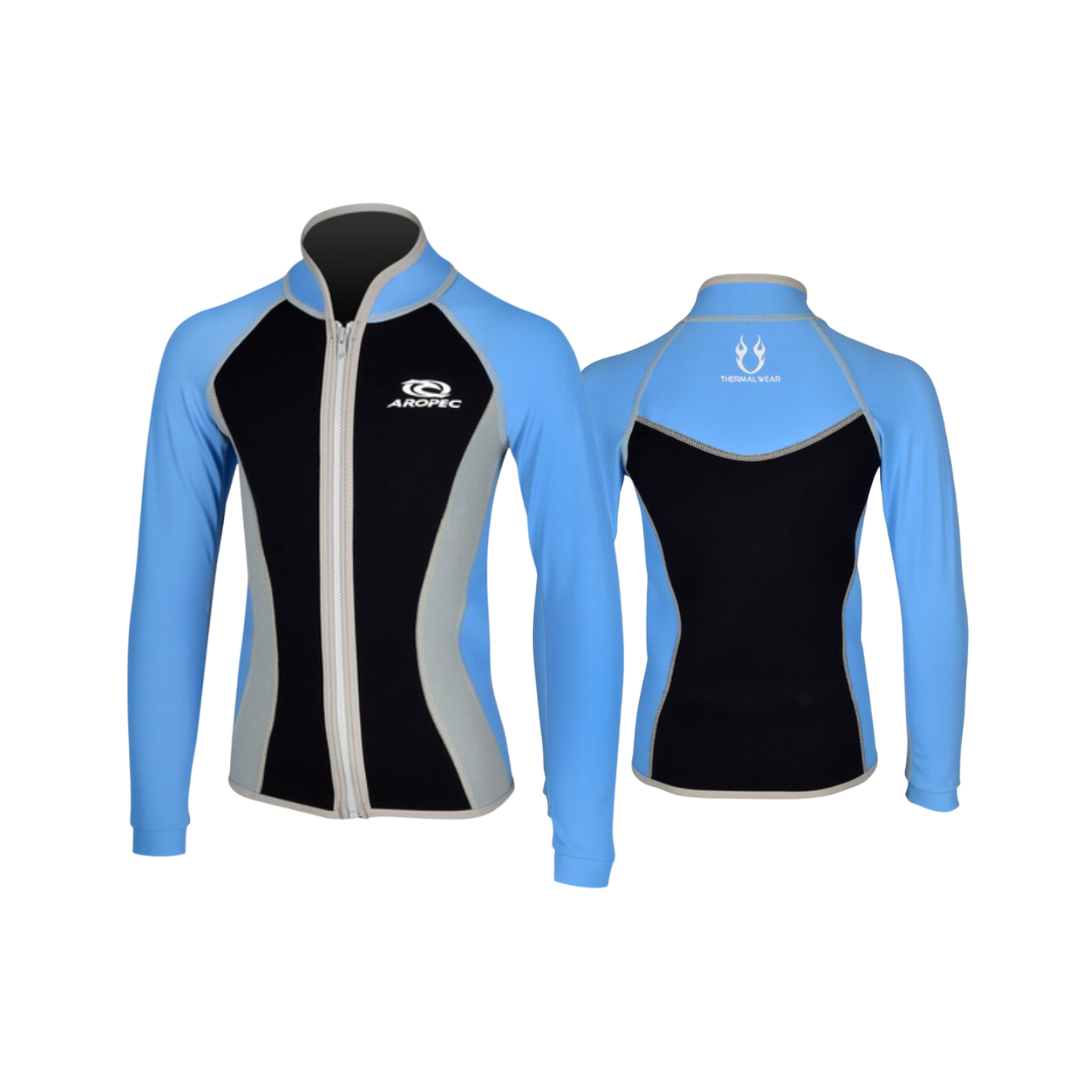 aropec 1.5mm Lycra 長袖保暖防寒/游泳夾克 兒童款