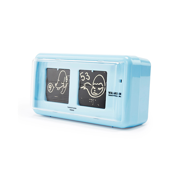 奈良美智 x Lamm Fromm︱Flip Clock WALK ON TWEMCO 翻頁鐘