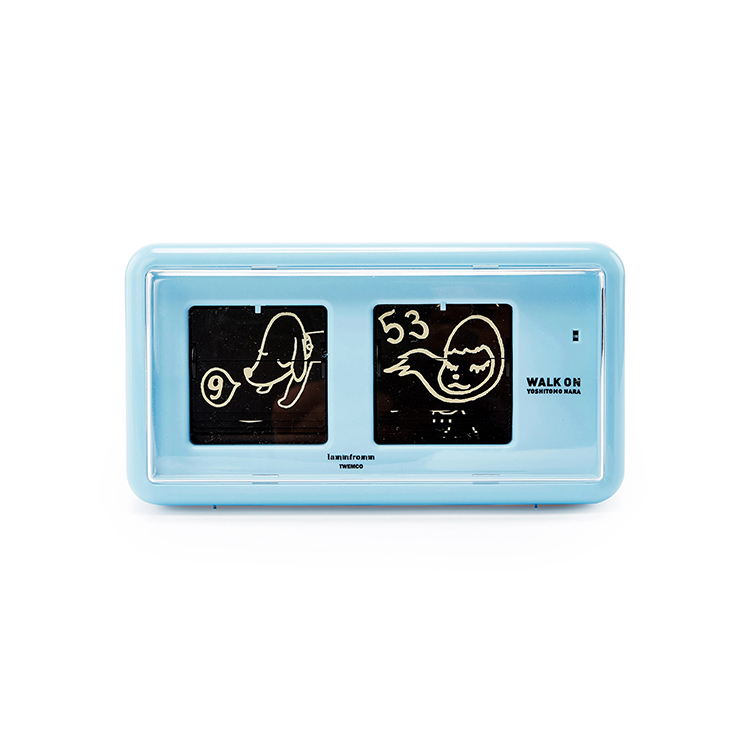 奈良美智 x Lamm Fromm︱Flip Clock WALK ON TWEMCO 翻頁鐘