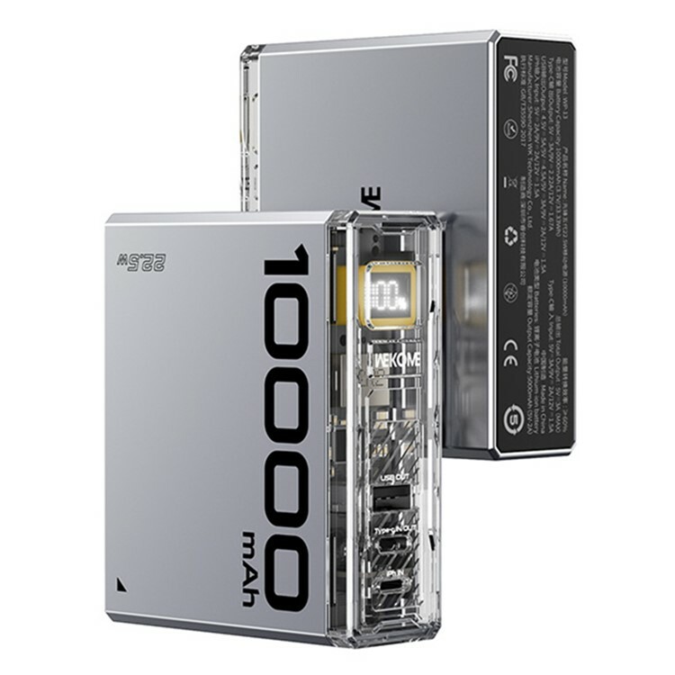 WEKOME - WP-13 PD20W + 22.5W 超級快充移動電源 10000mah