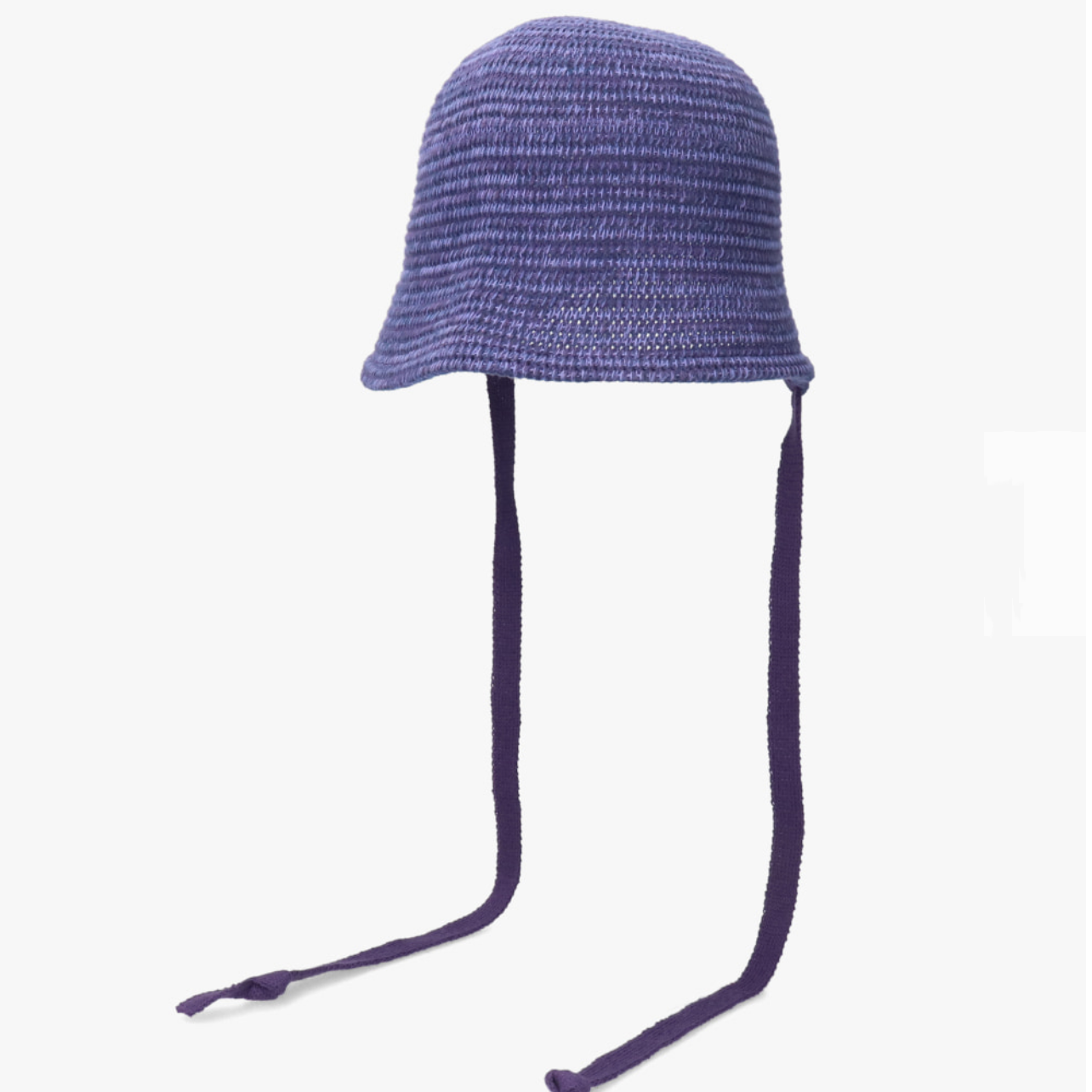 編織綁帶後弧形漁夫帽