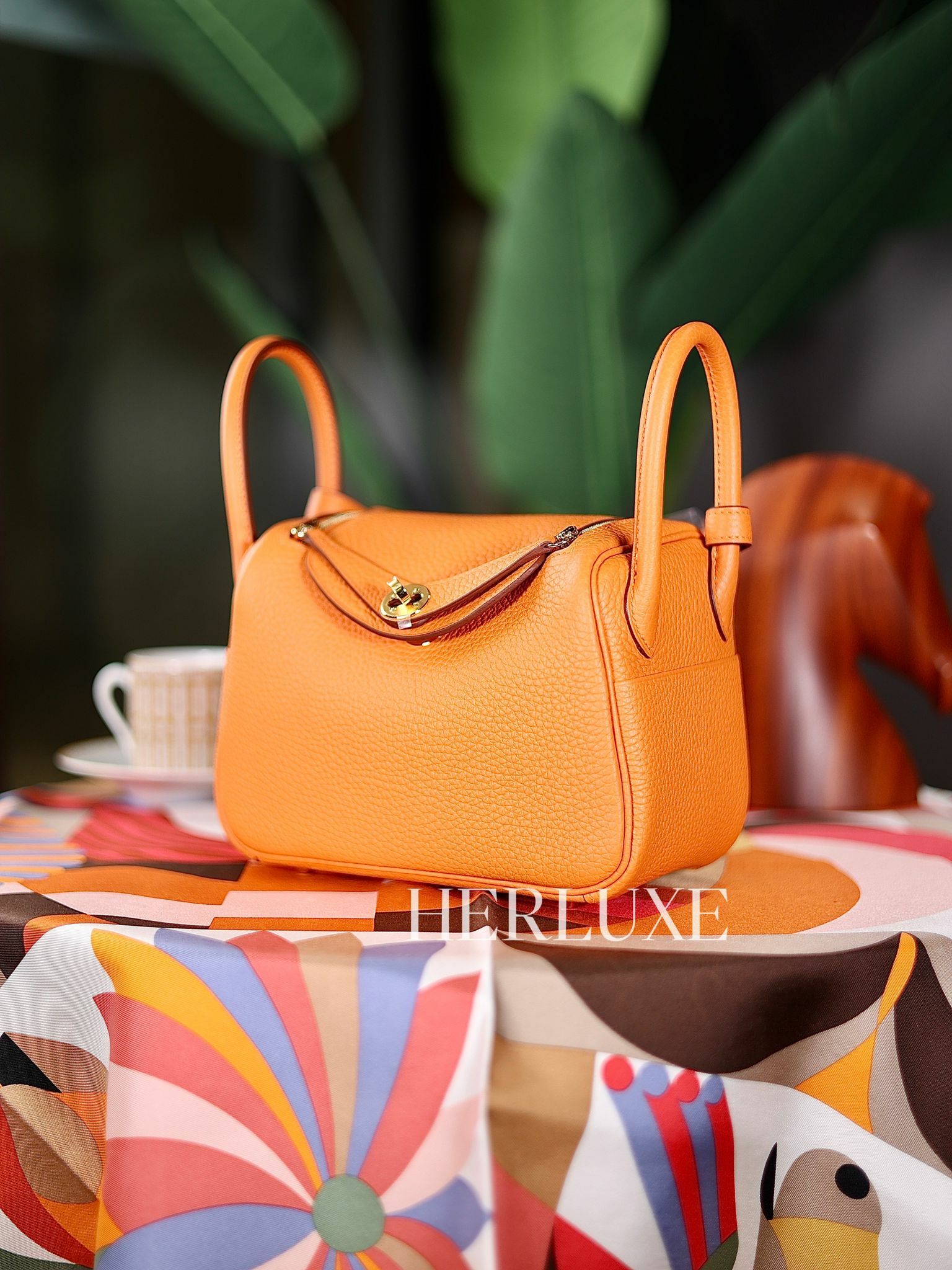 Lindy mini 93 orange cc tc B （一代：肩帶長100cm)