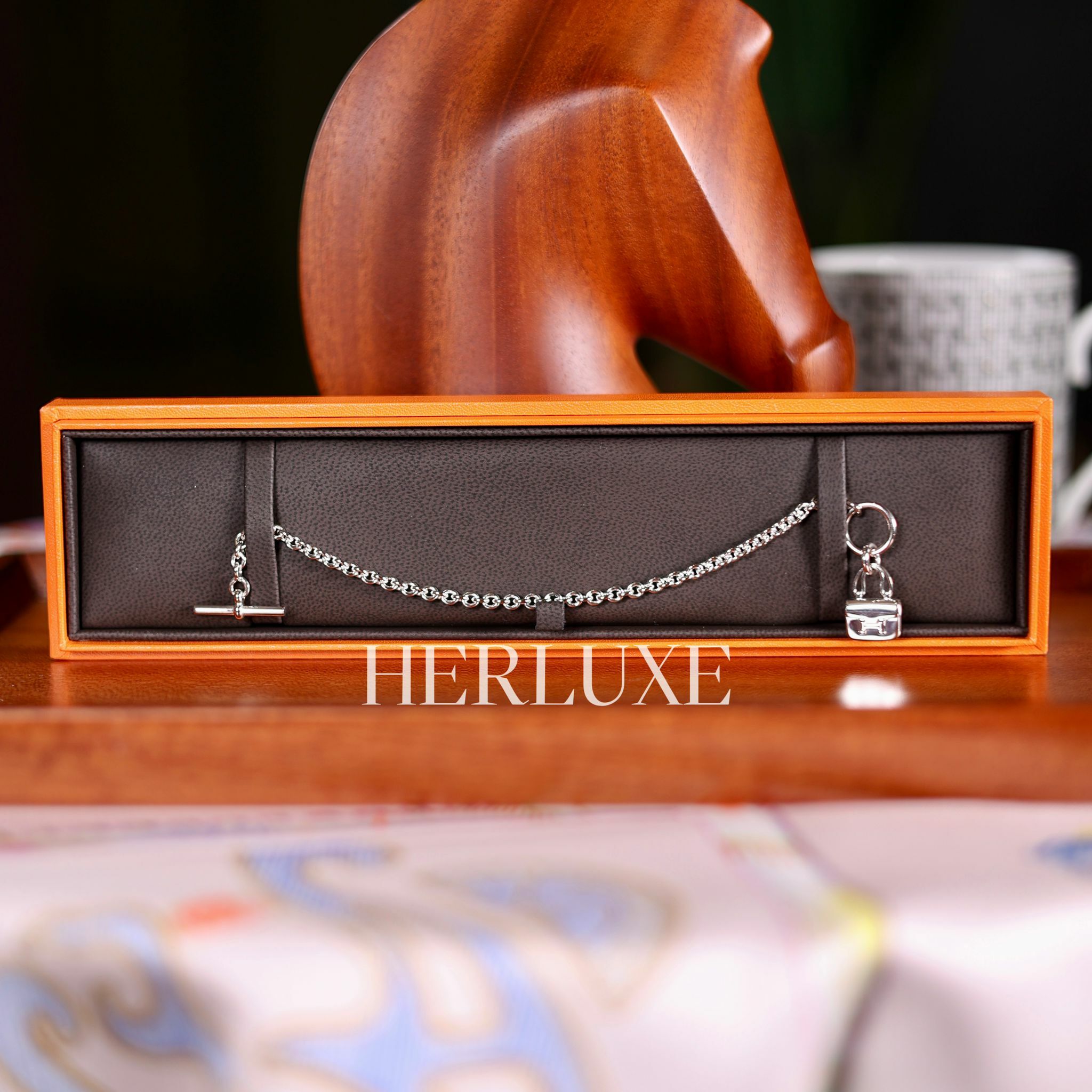 Bracelet amulettes constance AG-925 ST