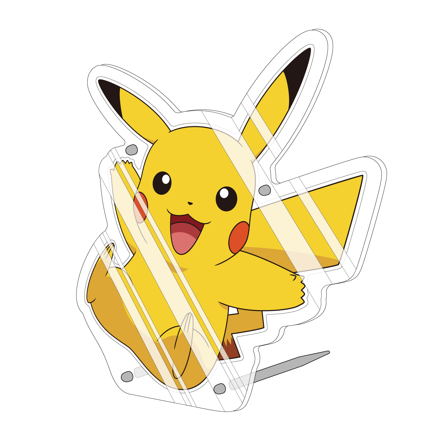 寶可夢經典木拼專用框