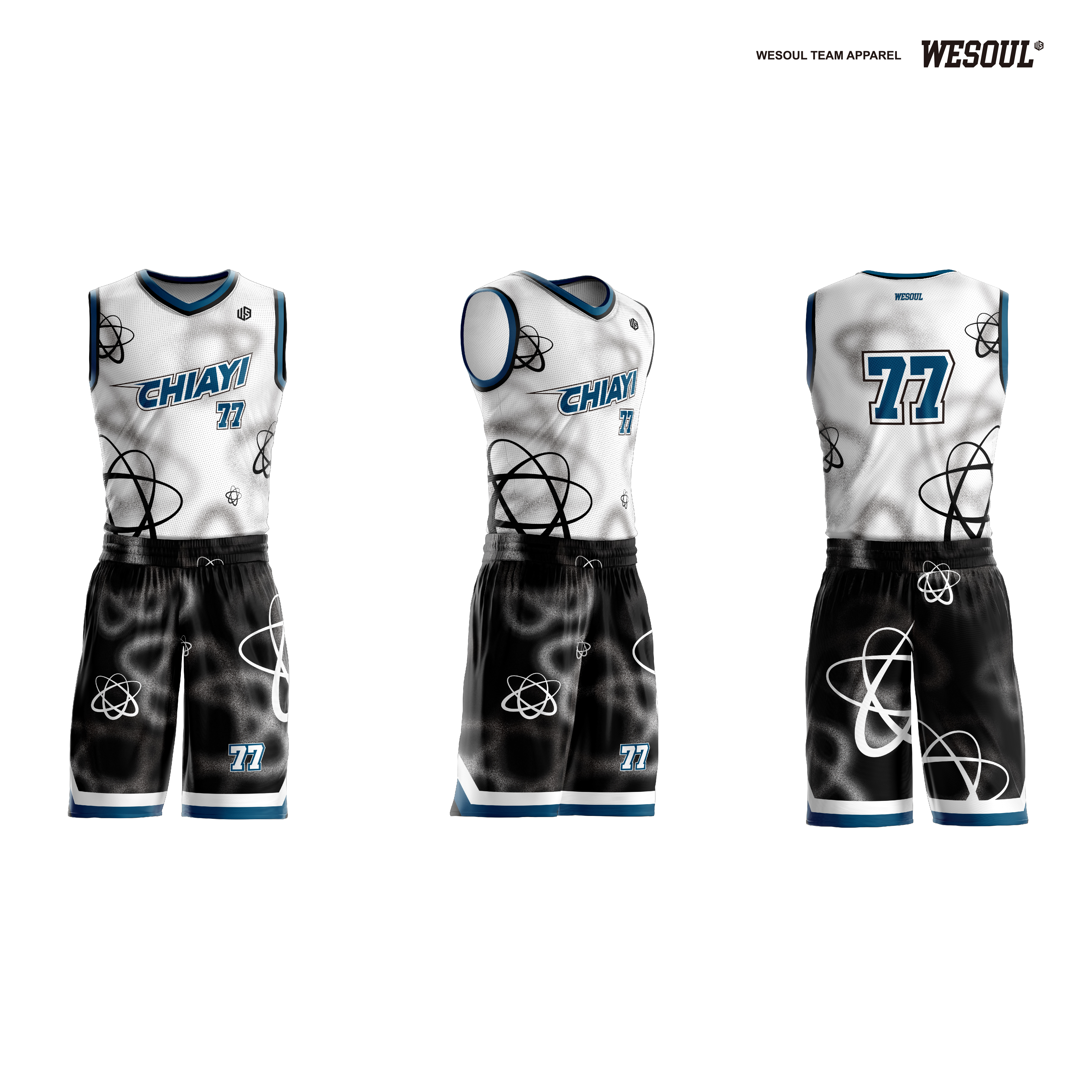 【WESOUL】W12201019 全客製城市籃球服（嘉義）/ 客製隊徽，號碼，姓名不加價 / 球衣