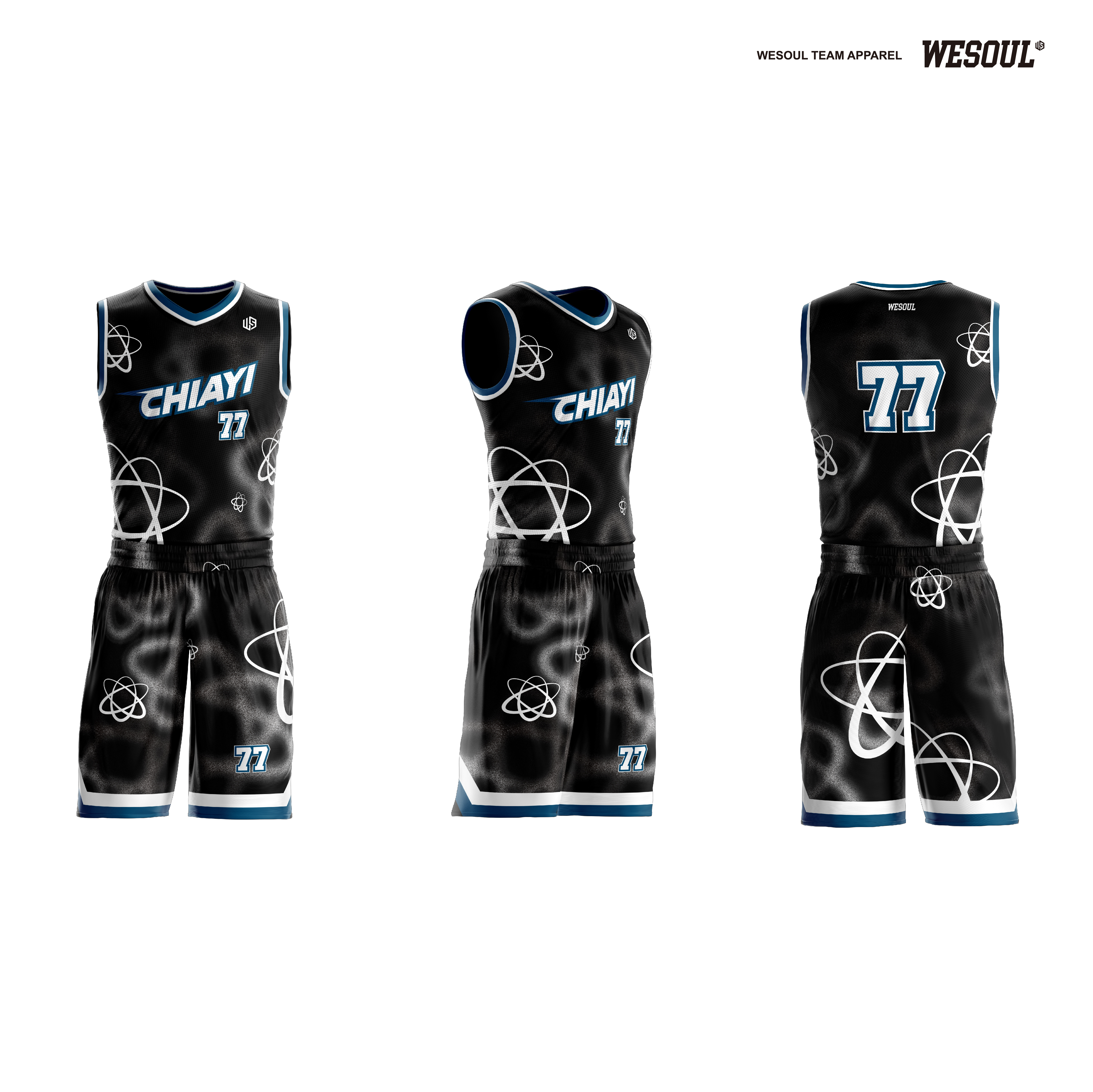 【WESOUL】W12201019 全客製城市籃球服（嘉義）/ 客製隊徽，號碼，姓名不加價 / 球衣