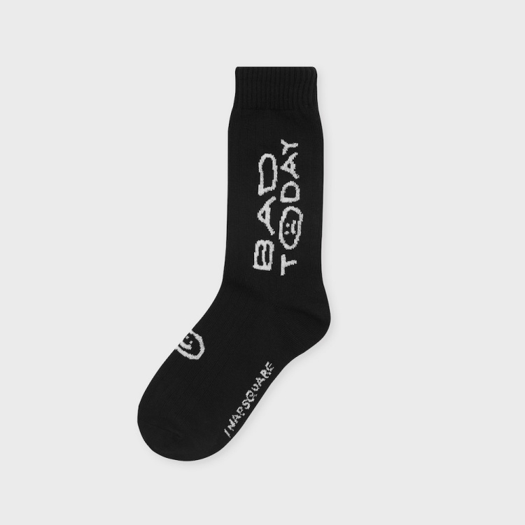 韓國 socks appeal® X INAPSQUARE 童趣塗鴉中桶襪 好天氣