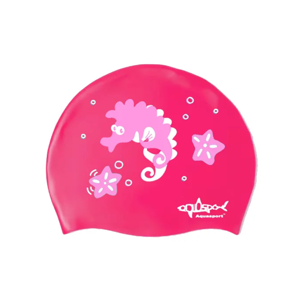 Aquasport 3D矽膠泳帽