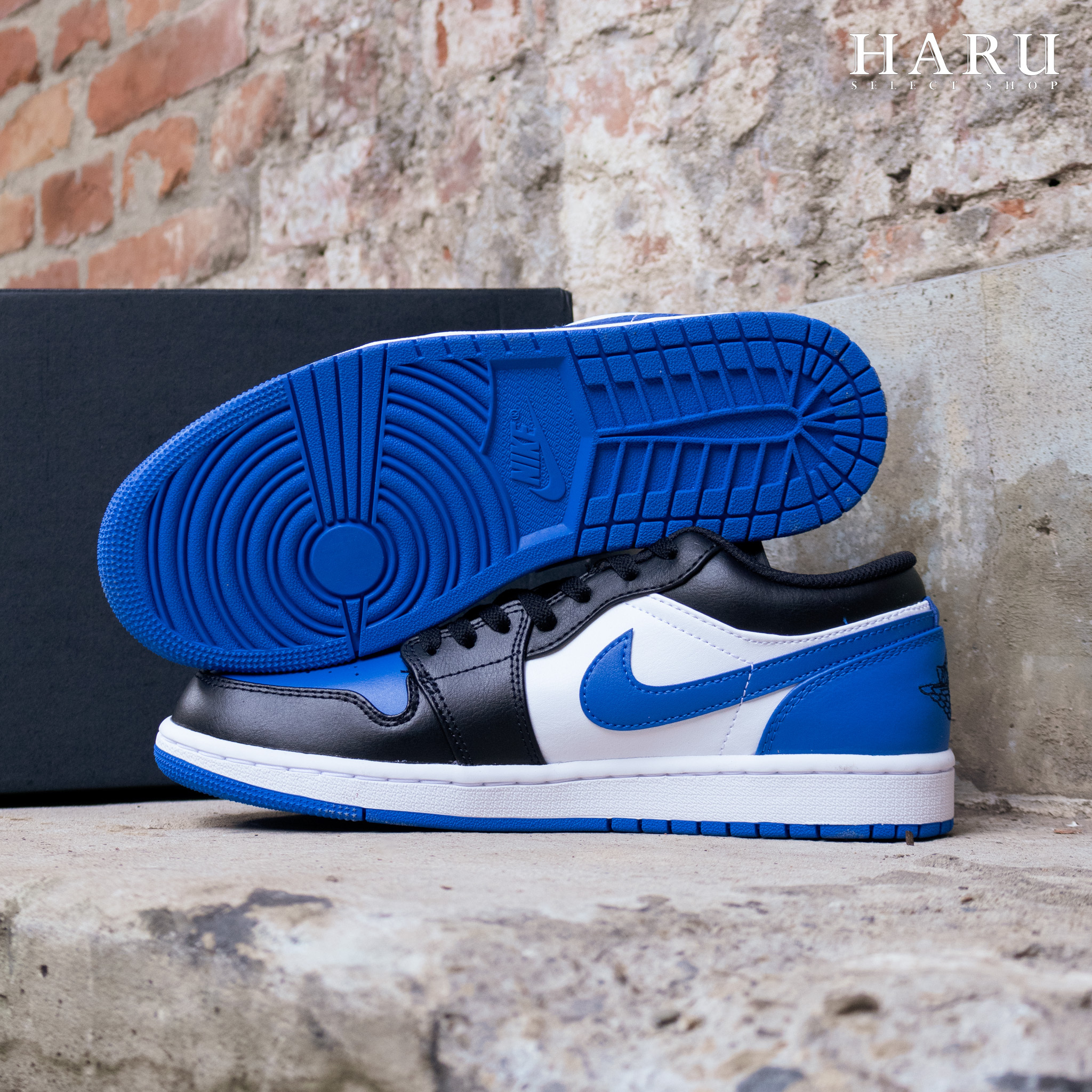 Nike Air Jordan 1 Low Royal Toe VUL3皇家藍低筒男款553558-14