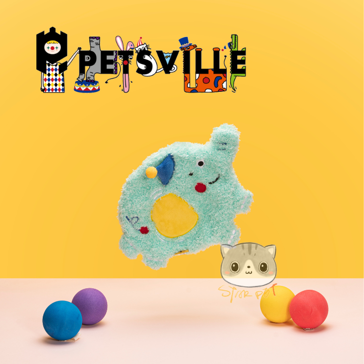Petsville Little Elephant Dog Toy