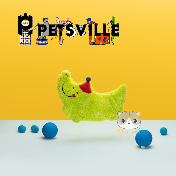 Petsville Little Crocodile Dog Toy