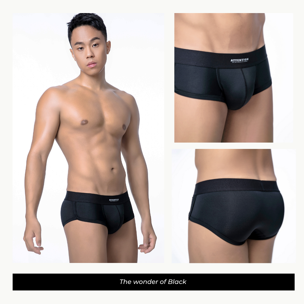 Mr. Basic Briefs【Black】