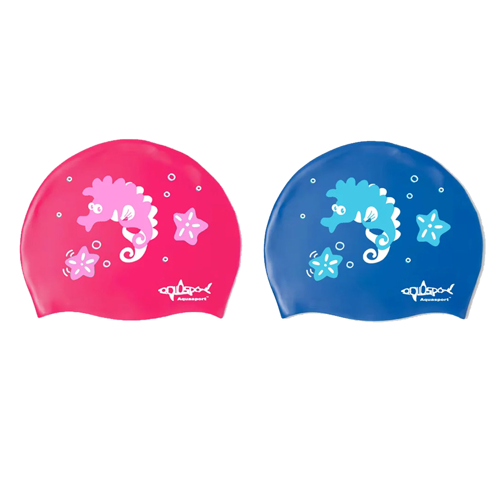 Aquasport 3D矽膠泳帽