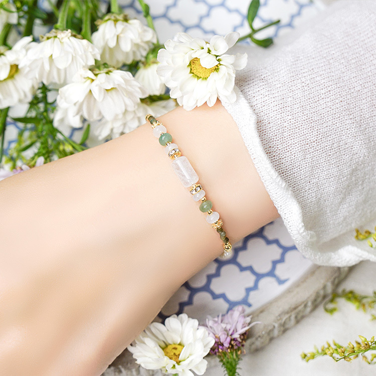 《官網限定》｜正能量｜夕夏微風 – 白水晶 – 手鍊