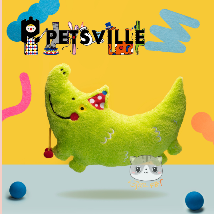 Petsville Crocodile Pillow