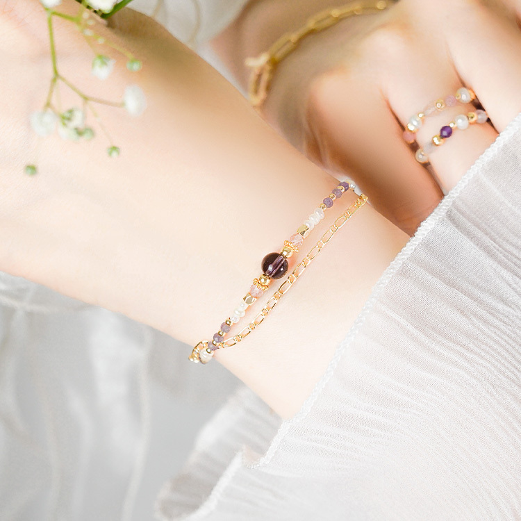 《官網限定》盼望 – 紫水晶 – 手鍊