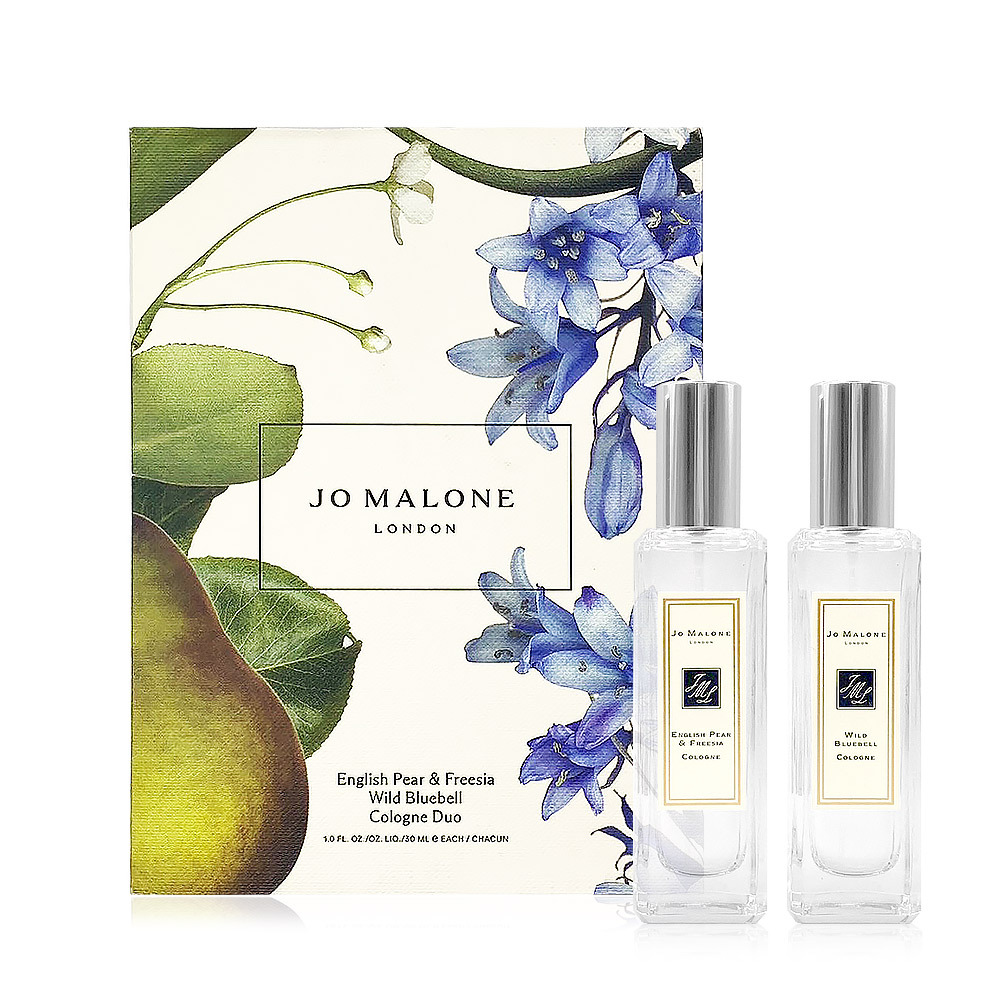 JO MALONE 英國梨與小蒼蘭&藍風鈴經典香氛組 30mlx2