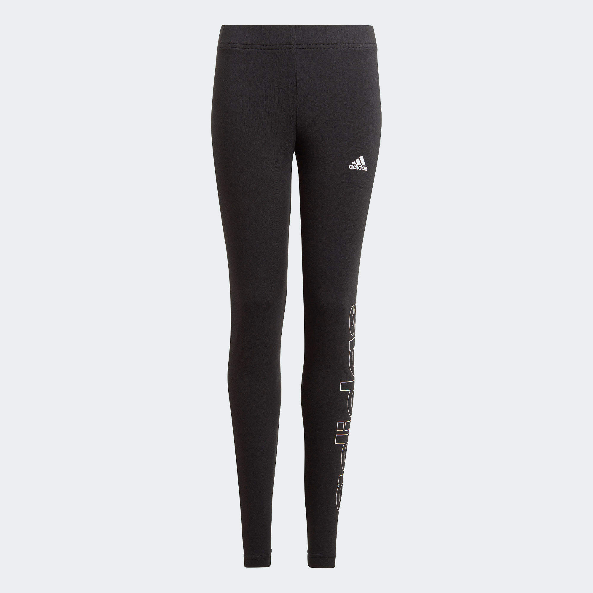 現貨｜ADIDAS ESSENTIALS LINEAR LEGGING 黑色LOGO緊身褲
