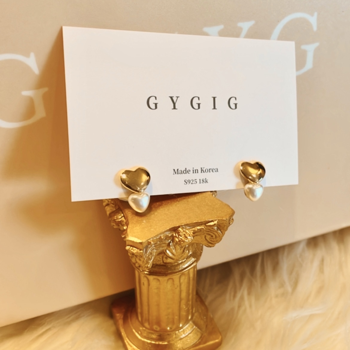 甜甜珍珠金心小墜