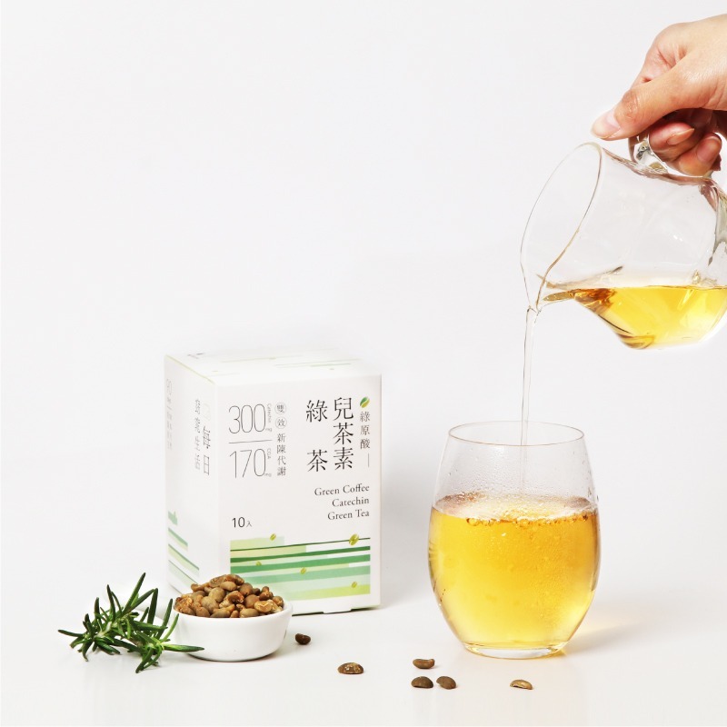 發現茶-綠原酸兒茶素咖啡綠茶（15入/盒）