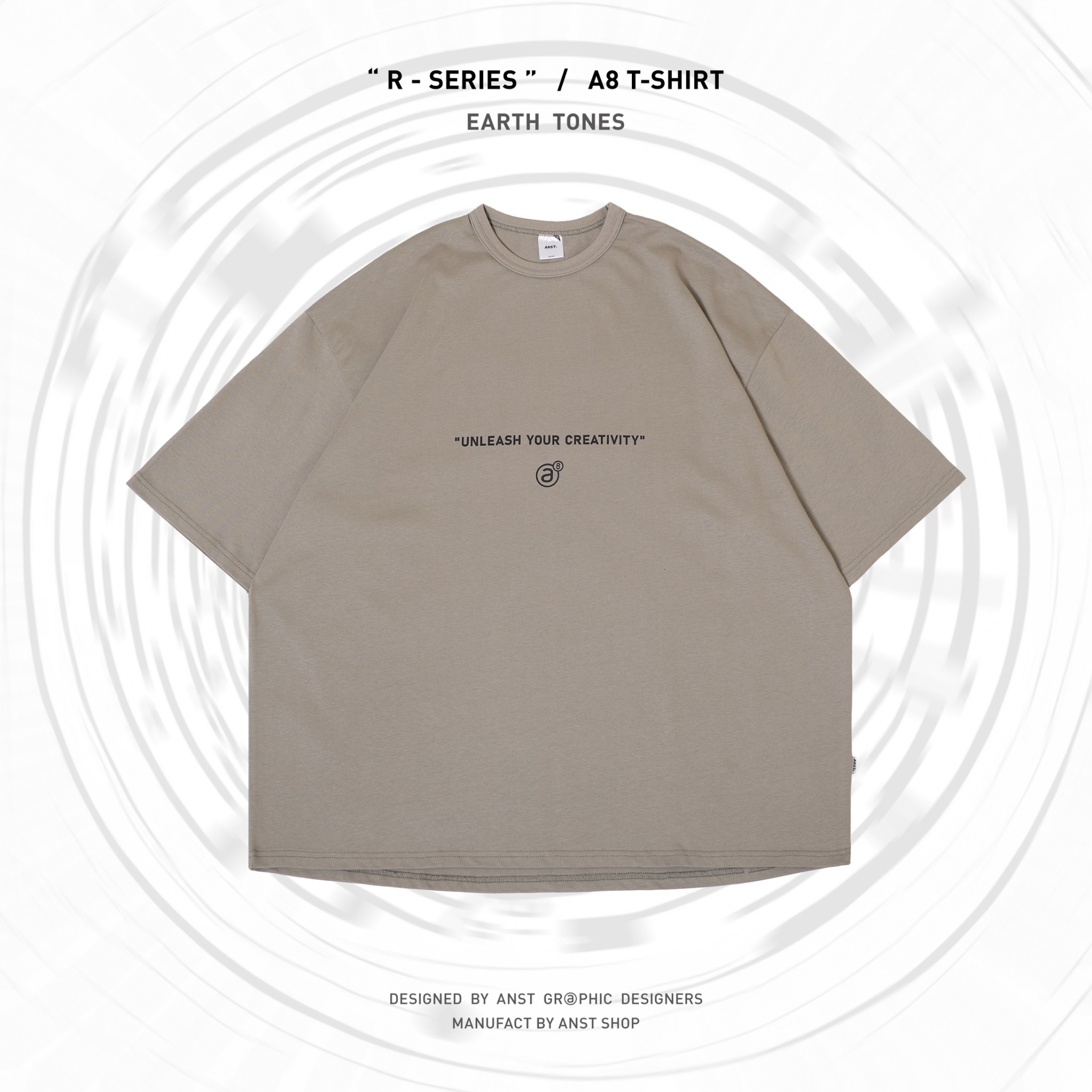 ANST "A8" GR@PHIC TEE AD04.R