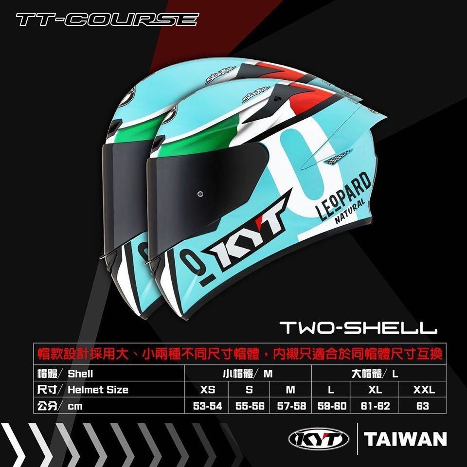 KYT TT COURSE #14銀 選手彩繪 全罩 TTC