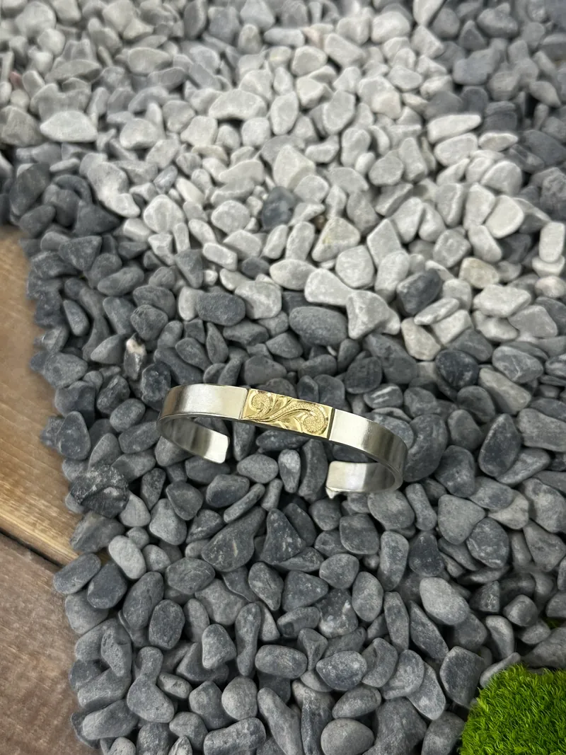 鳴島翔 特製 Type 56 K14 Bangle Plain