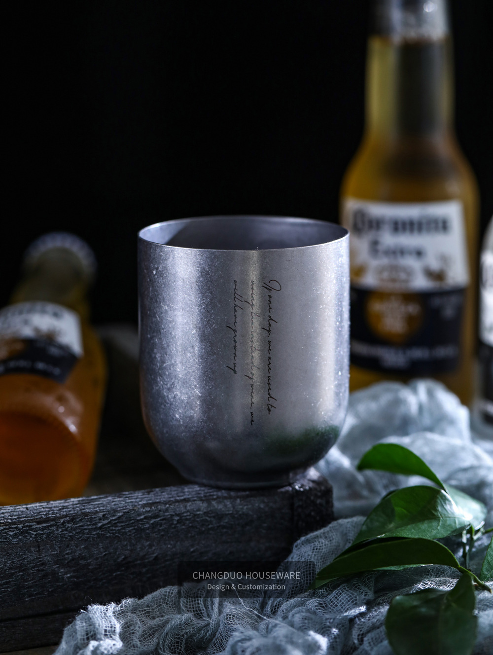 《3272》質感復古不鏽鋼杯子隨手杯