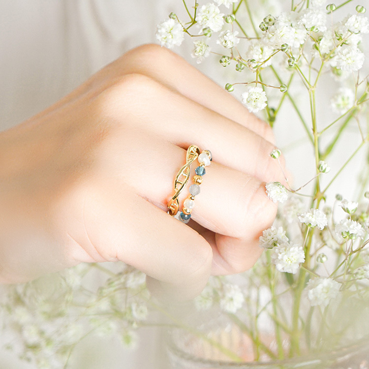 《官網限定》Y2K – 托帕石 – 彈性戒指