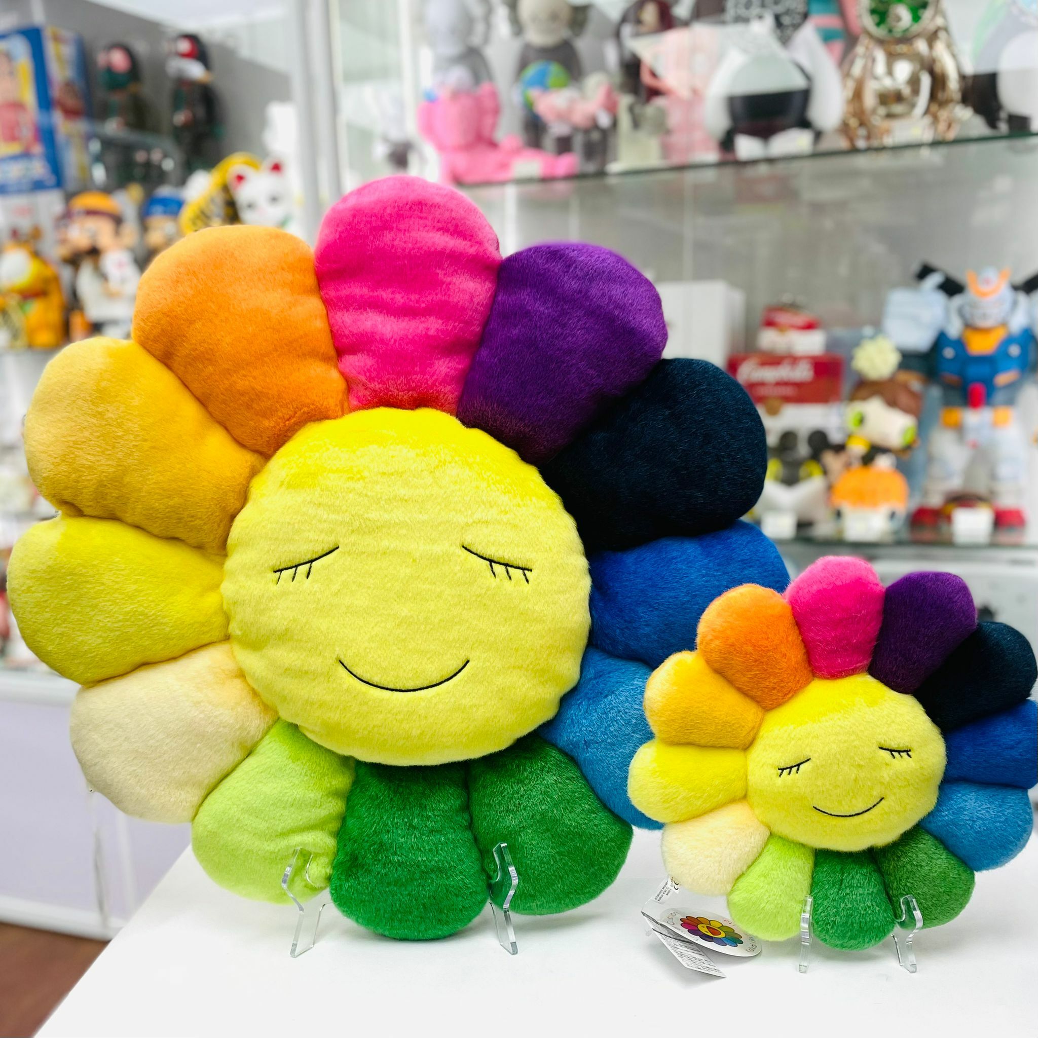 30cm / 60cm / 100cm Flower Cushion (Rainbow)