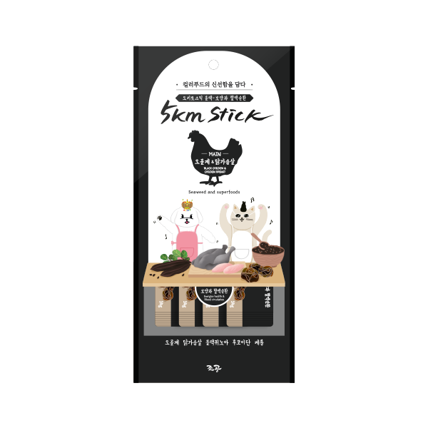 5KM Stick | 犬貓用營養肉泥-烏骨雞(元氣)