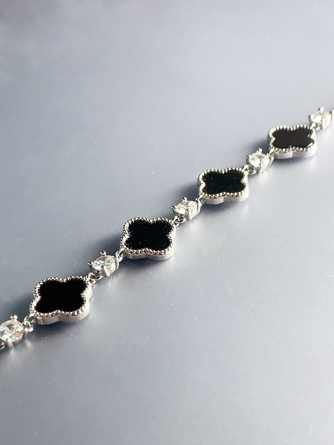 墨翠銀手鍊丨 美麗與守護