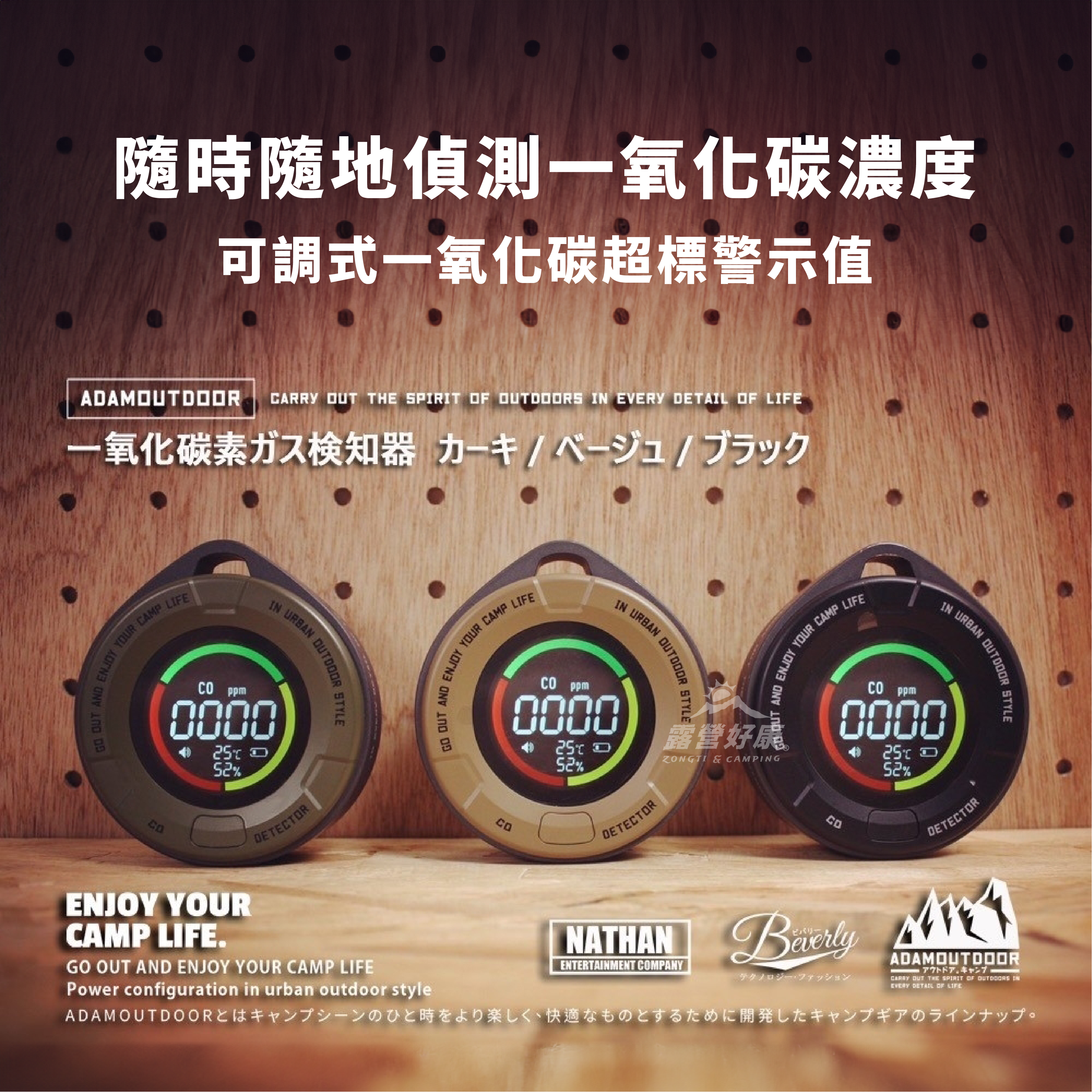 【ADAM】一氧化碳偵測警報器 ADDT-MON100 G-W2-2