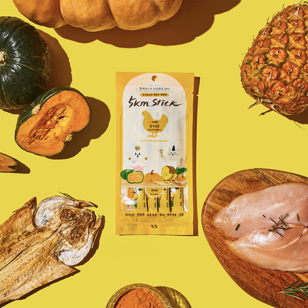 5KM Stick | 犬貓用營養蔬果肉泥-雞胸肉 (免疫力)