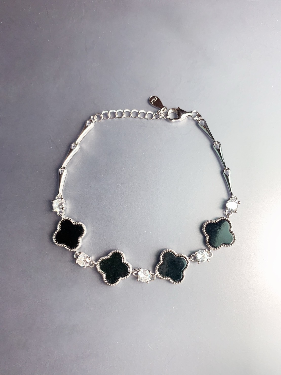 墨翠銀手鍊丨 美麗與守護