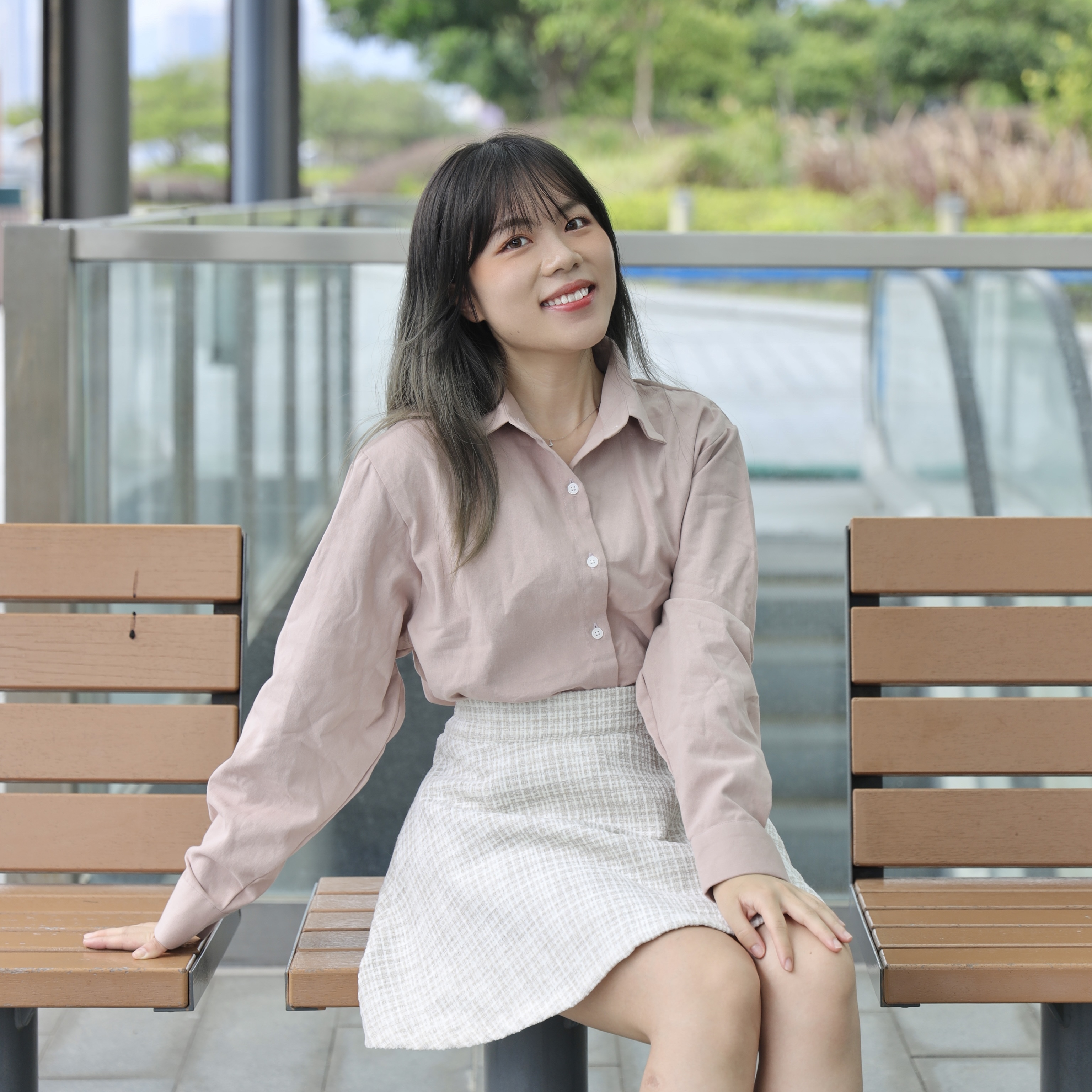 ||TOP437||短身反領秋系恤衫外套TOP