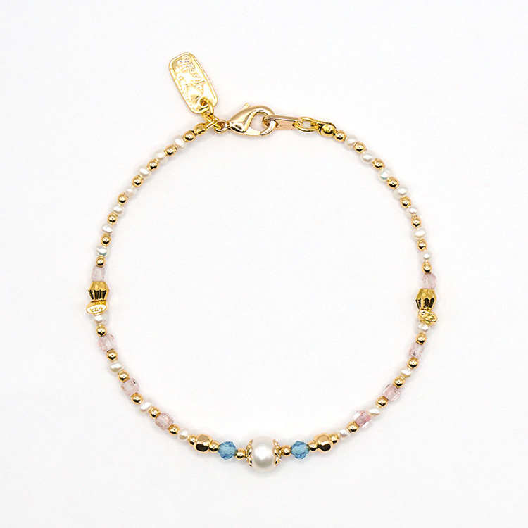 《官網限定》｜桃花｜愛情再見 – 草莓磷灰石 – 手鍊