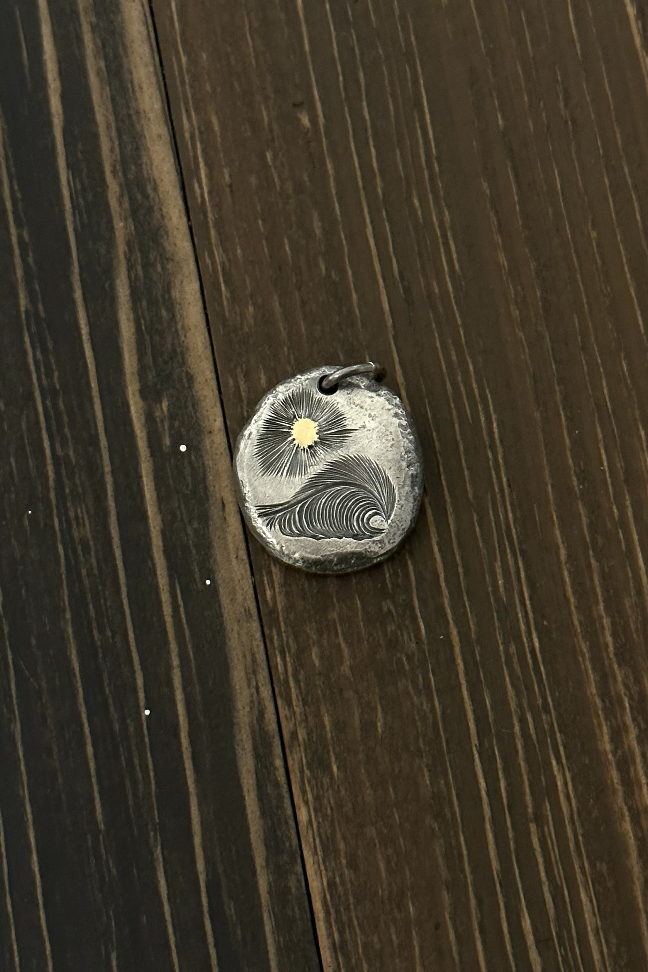 鳴島翔 K18 點金 Tataki Metal Pendant (Nalu)