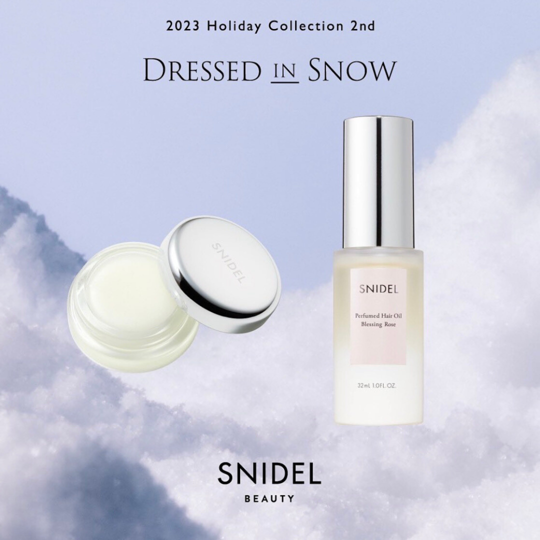 [限定] SNIDEL BEAUTY Perfumed Hair Oil Blessing Rose 32ml