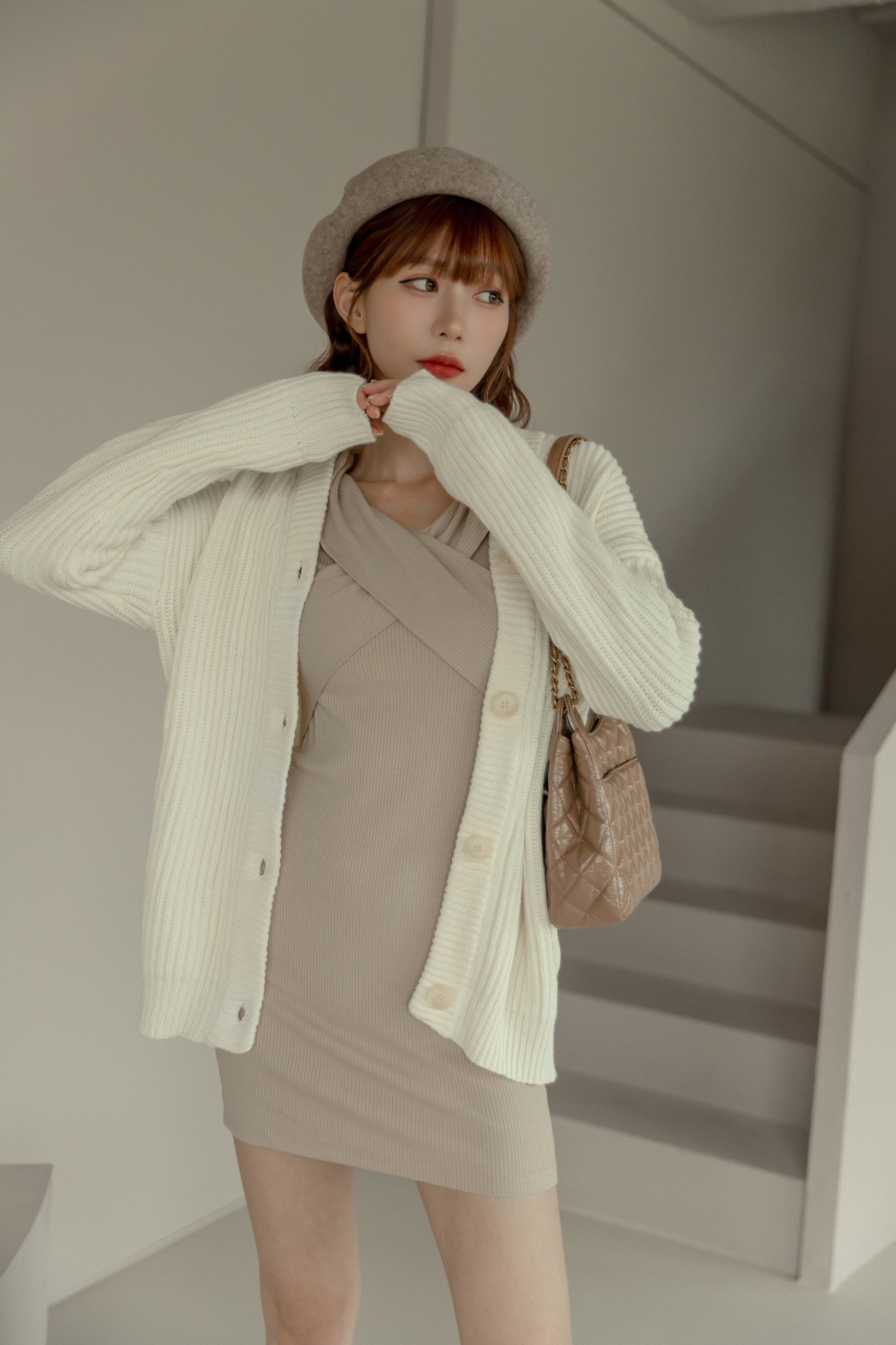 慵懶粗針織（兩色）