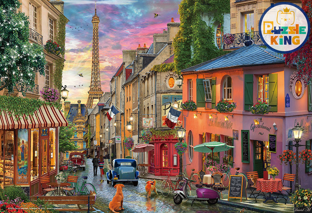 黃昏時分的巴黎 (迷你尺寸)