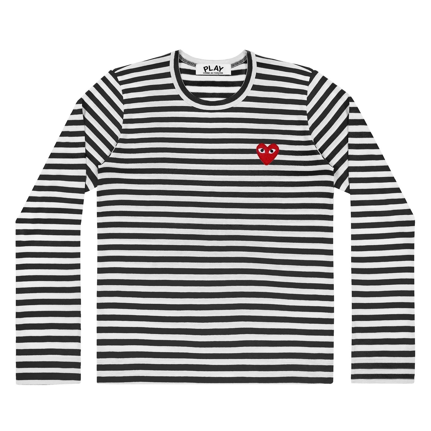 PLAY CDG / Striped L/S T-Shirt