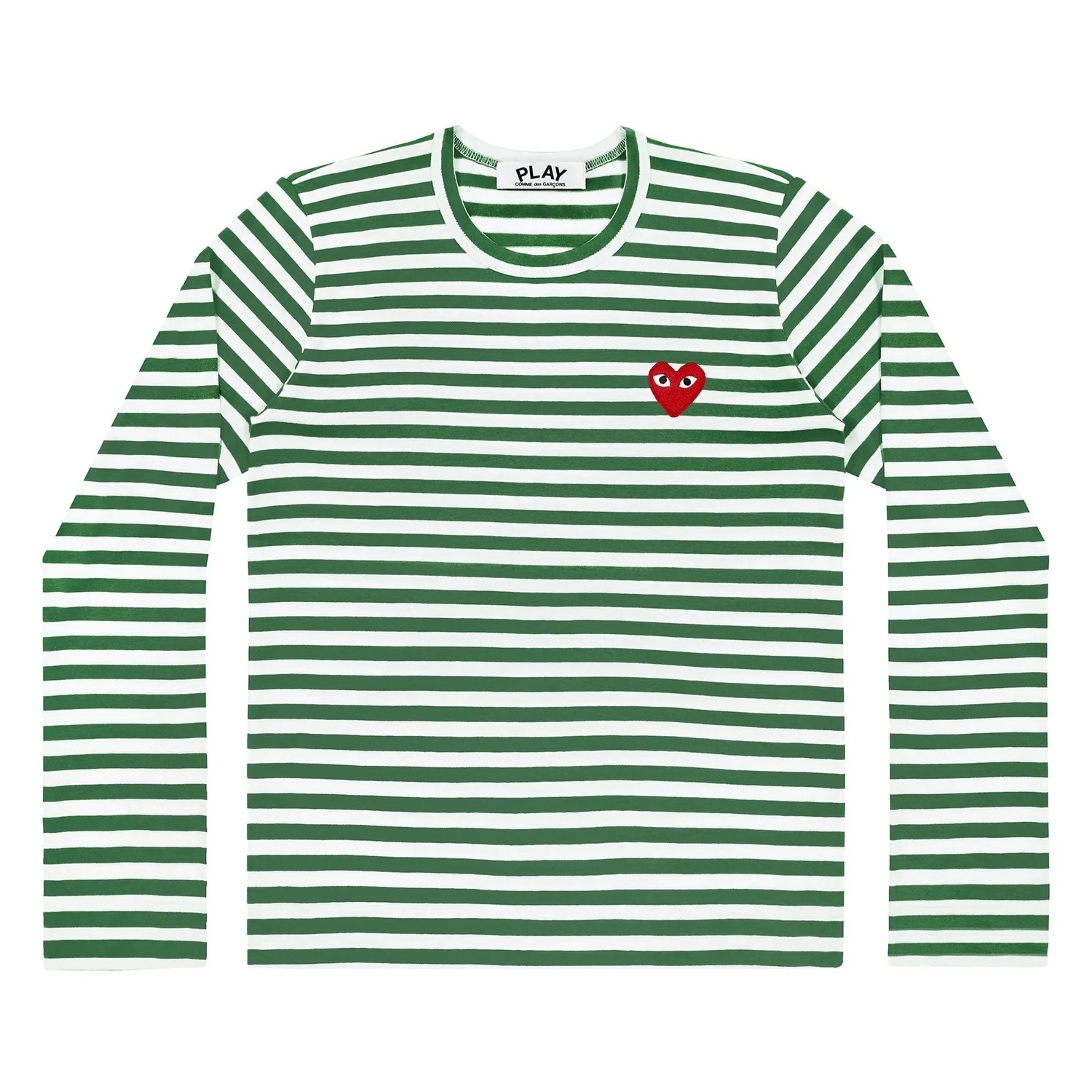 PLAY CDG / Striped L/S T-Shirt